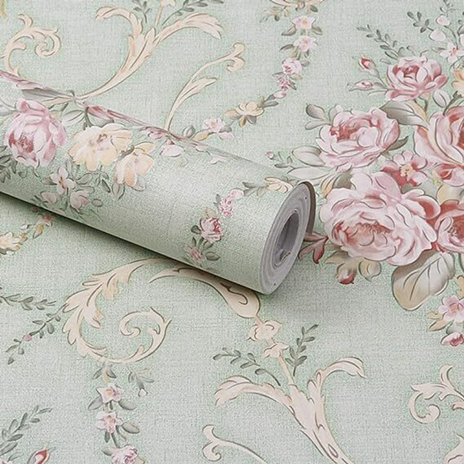 Image of HDPRINTINGHOUSE 300 cm x 40 cm Waterproof Classics Vinyl Wallpaper (Multicolor)