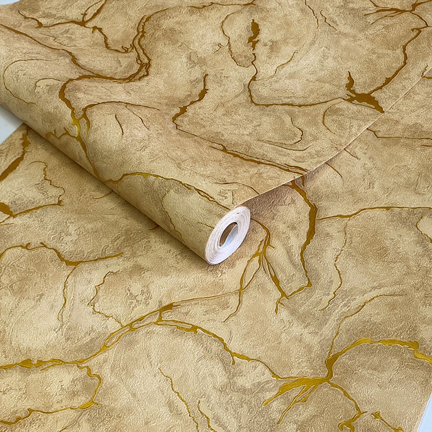 Image of KAAF 1000 cm x 45 cm Waterproof Floral & Botanical Vinyl Wallpaper (Multicolor)