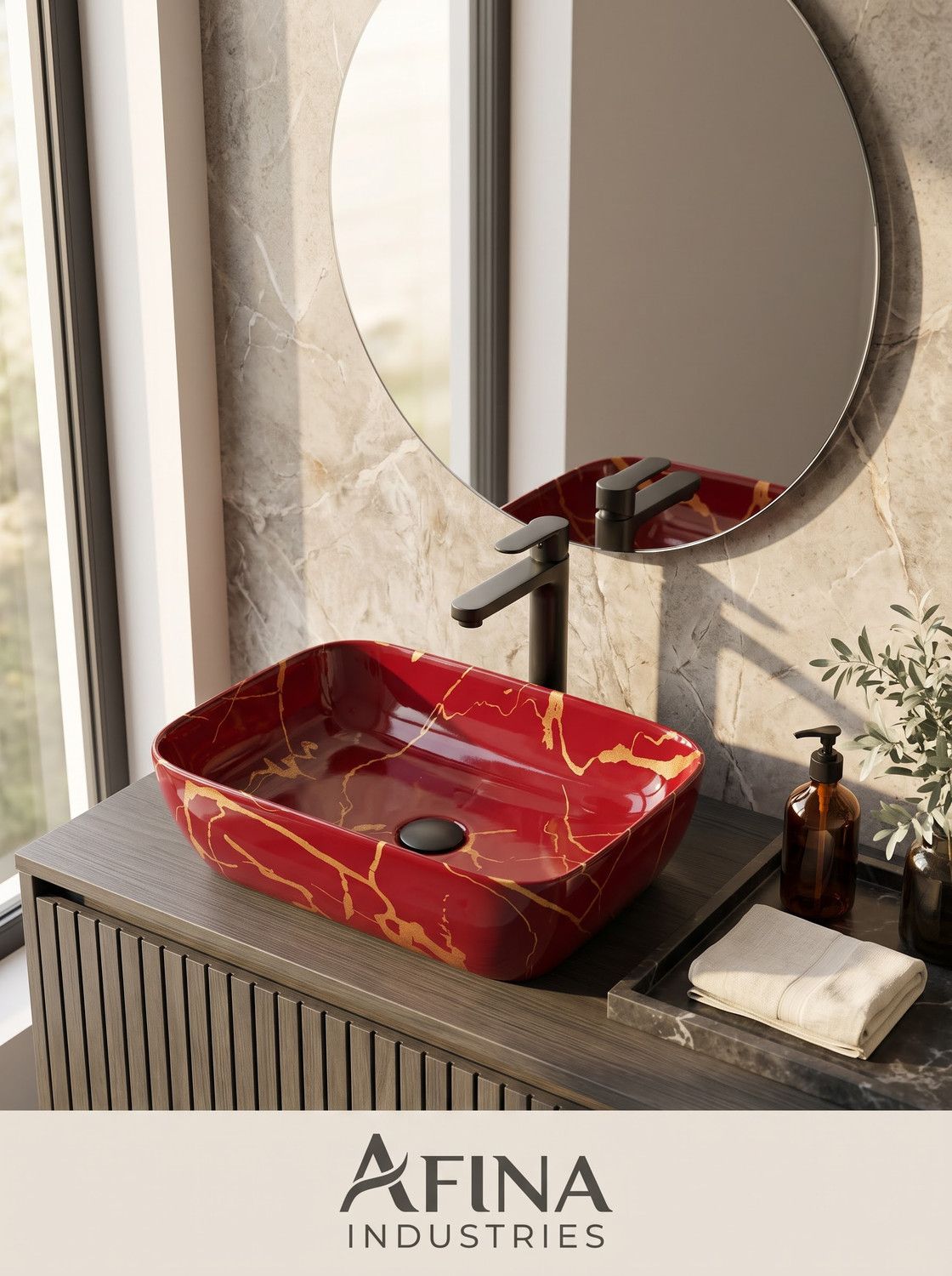 AFINA INDUSTRIES Ceramic WASH BASIN Which Gives Look To your Home Table Top Wash Basin AL1037 Cherry Red Special Colour Wash Basin Series Table Top Basin Table Top Basin Price in India - Buy AFINA INDUSTRIES Ceramic WASH BASIN Which Gives Look To your Home Table Top Wash Basin AL1037 Cherry Red Special Colour Wash Basin Series Table Top Basin Table Top Basin online at Flipkart.com