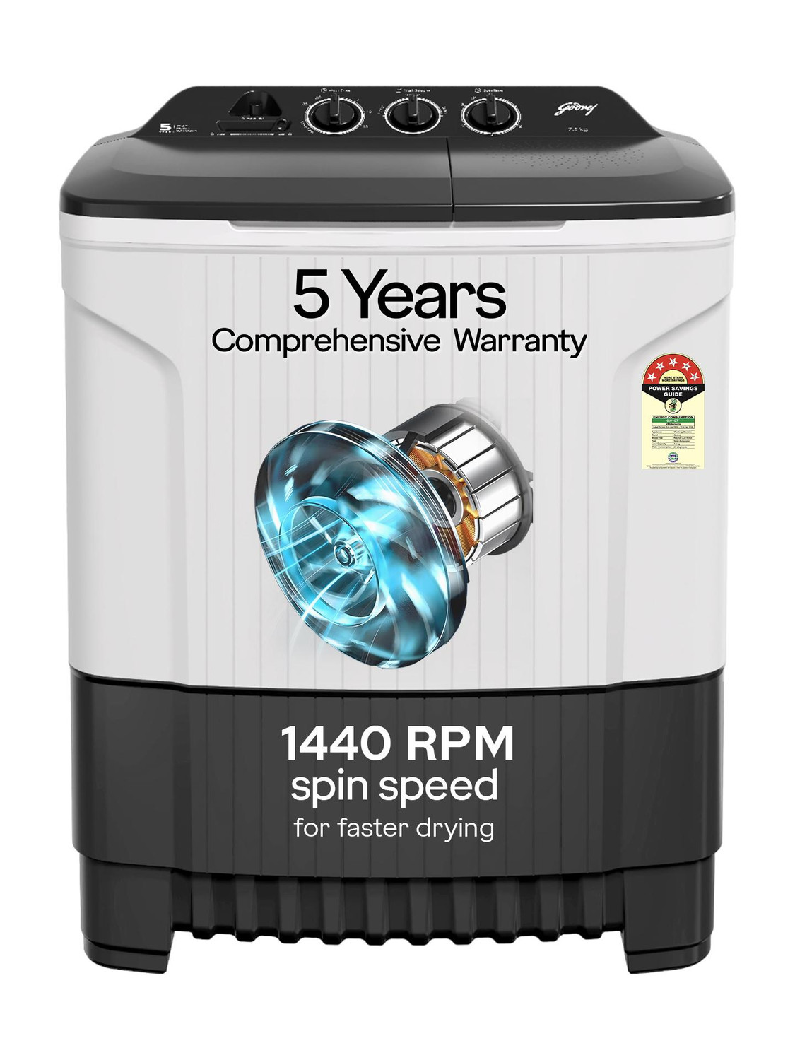 Godrej 7 kg 5 Star With Rain Shower Spin Washing Machine Semi Automatic Top Load Grey, White Price in India - Buy Godrej 7 kg 5 Star With Rain Shower Spin Washing Machine Semi Automatic Top Load Grey, White online at Flipkart.com