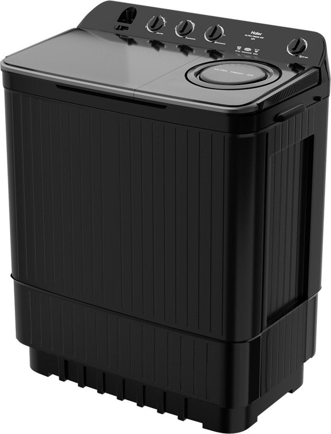 Image of Haier 14 kg Semi Automatic Top Load Black (HTW140-196BK)