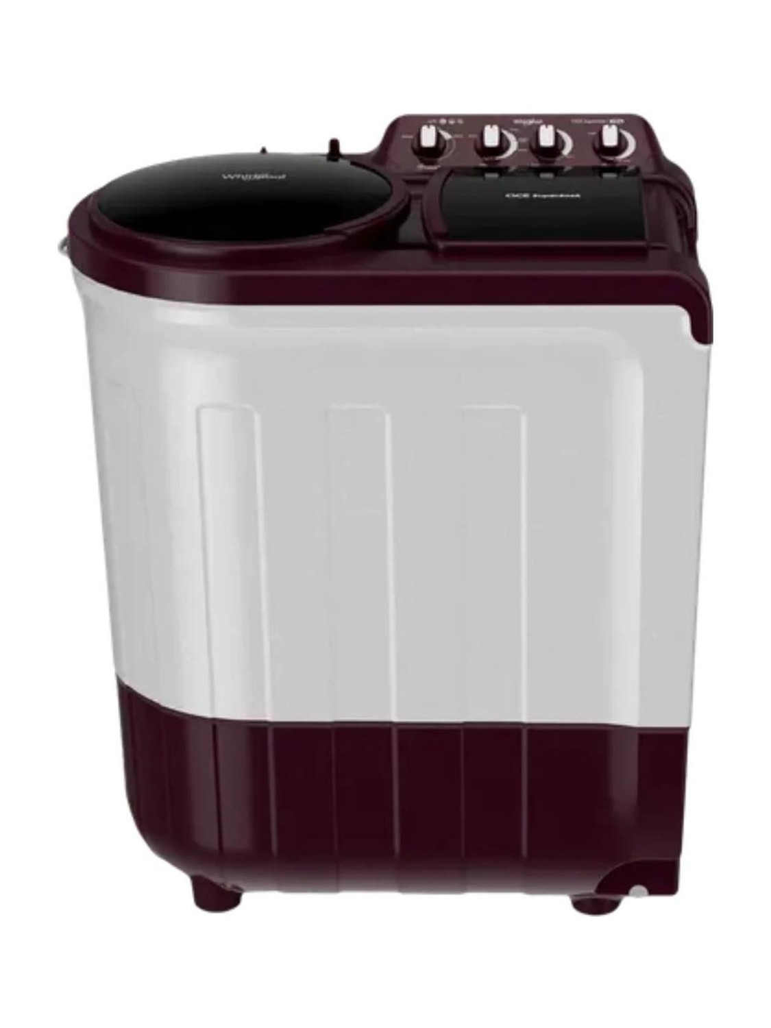 Whirlpool 7 kg Semi Automatic Top Load Washing Machine Maroon Price in India - Buy Whirlpool 7 kg Semi Automatic Top Load Washing Machine Maroon online at Flipkart.com