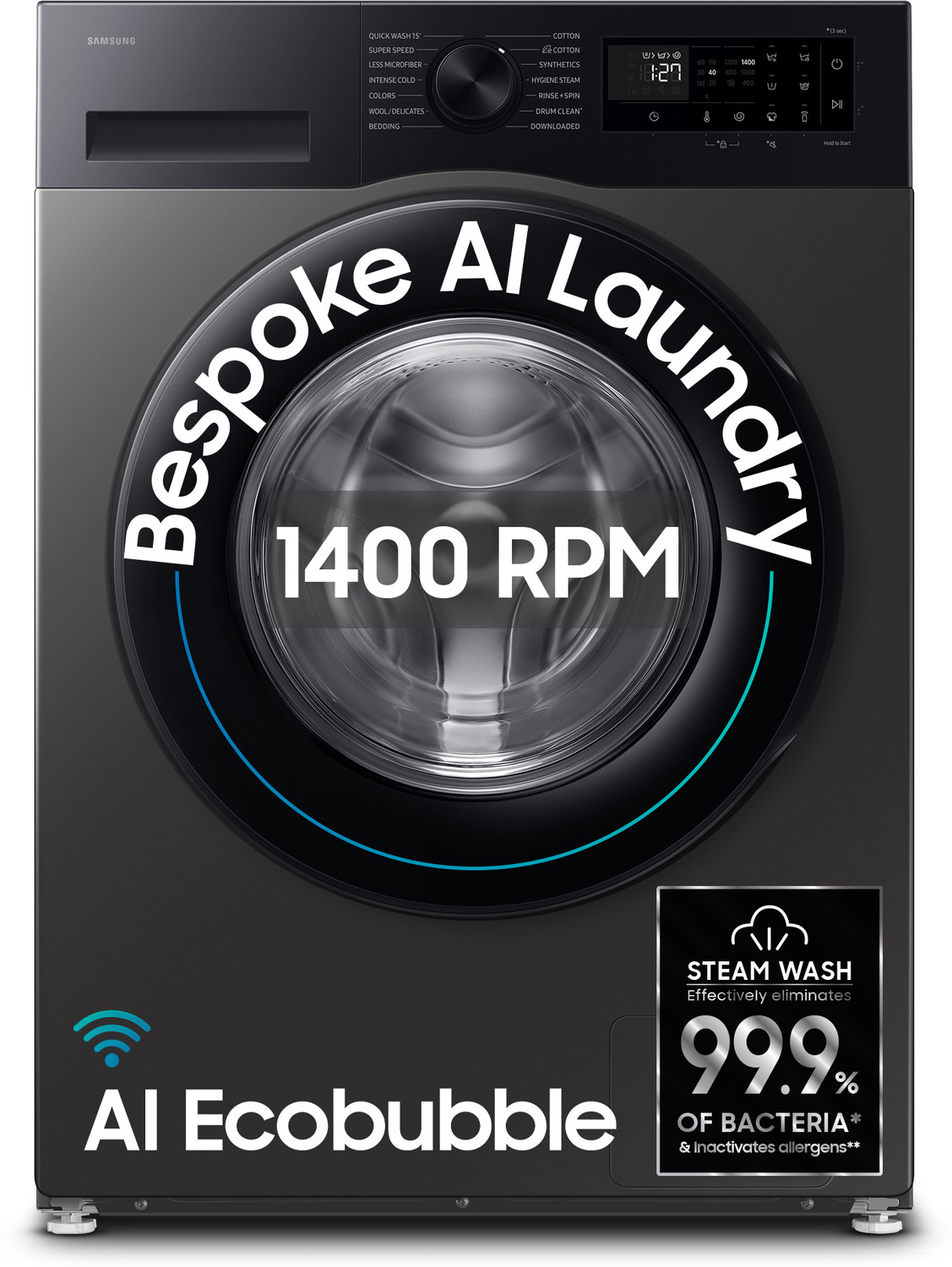 Image of Whirlpool 7.5 kg Semi Automatic Top Load Grey (30273)