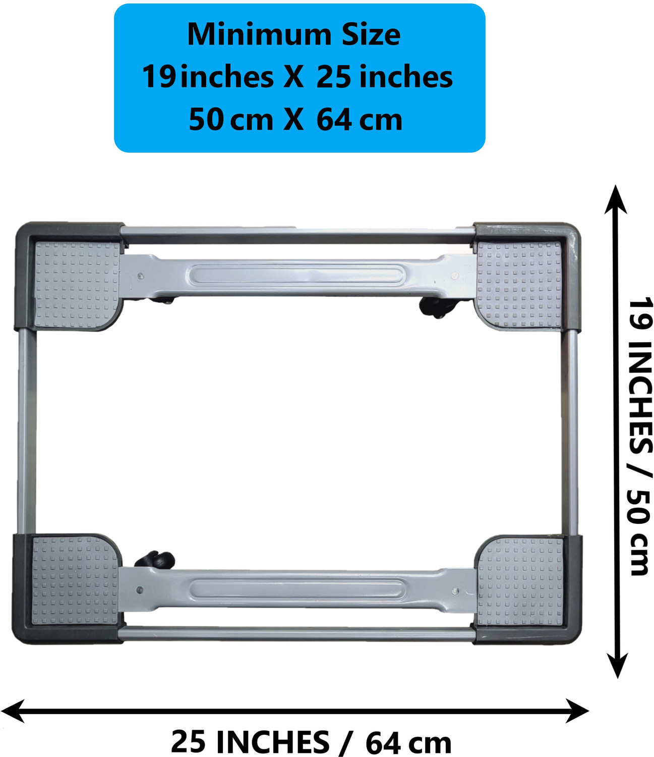 Image of Whirlpool Washing Machine Front Loading Trolley Material Iron, Plastic (65 cm x 60 cm)