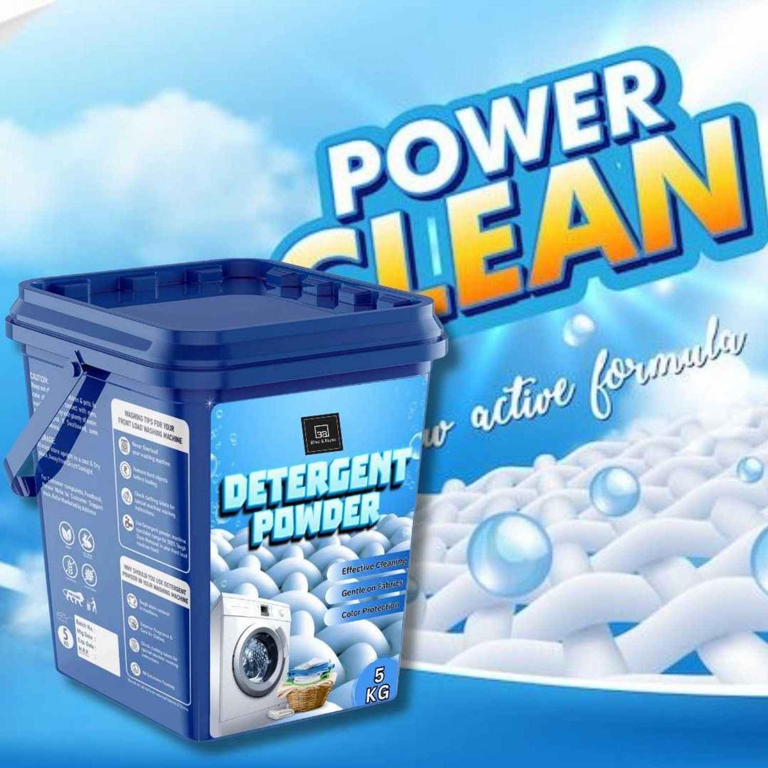 Image of Ariel Front Load - 4Kg + 2Kg Free | Powerful Stain Removal in 1 wash Detergent Powder (Fresh) (4 kg)