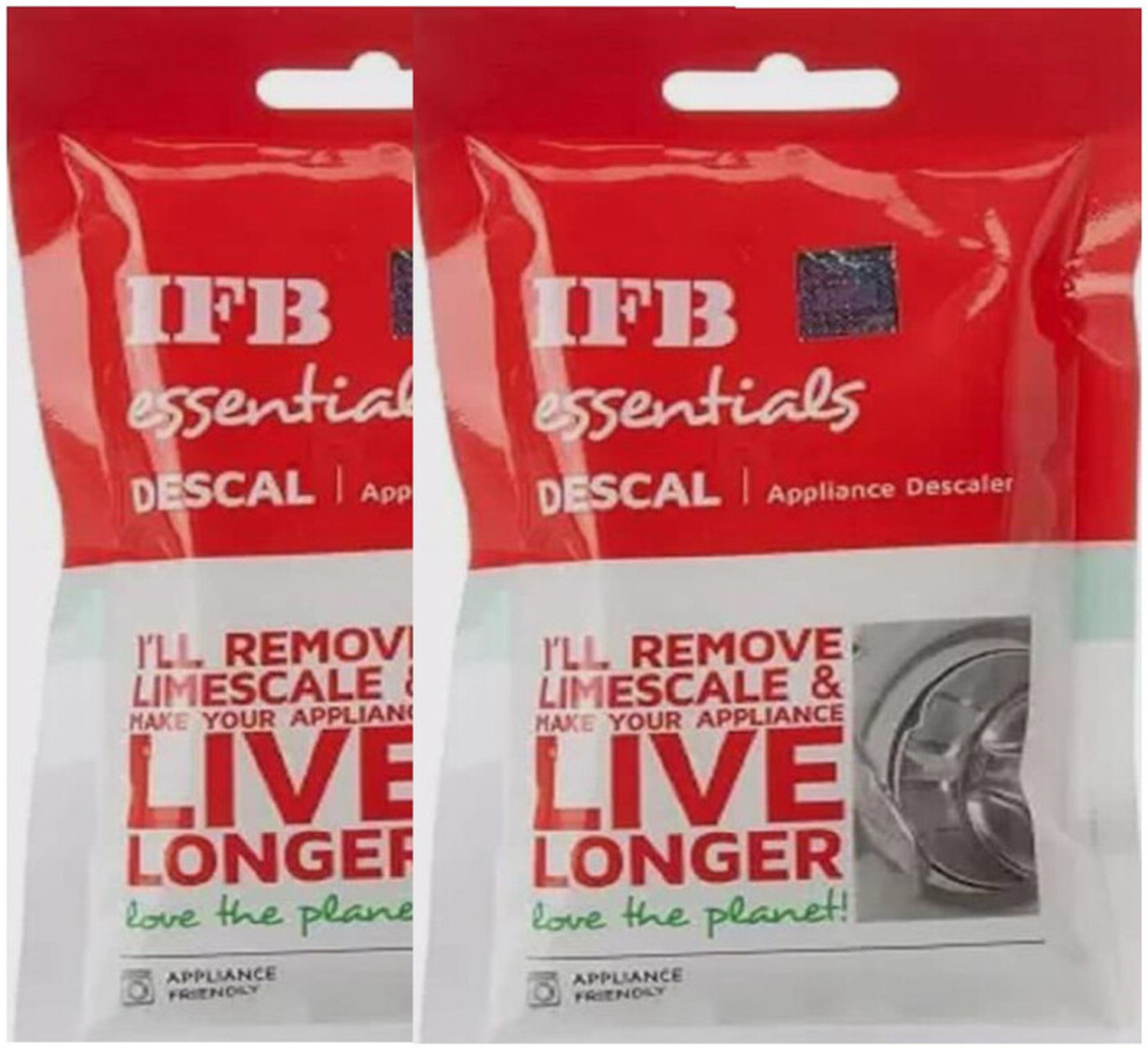 Image of Klenzmo Washine Machine cleaner and descaler for front and top load (Pack of3) Descaler (Original) (180 g)