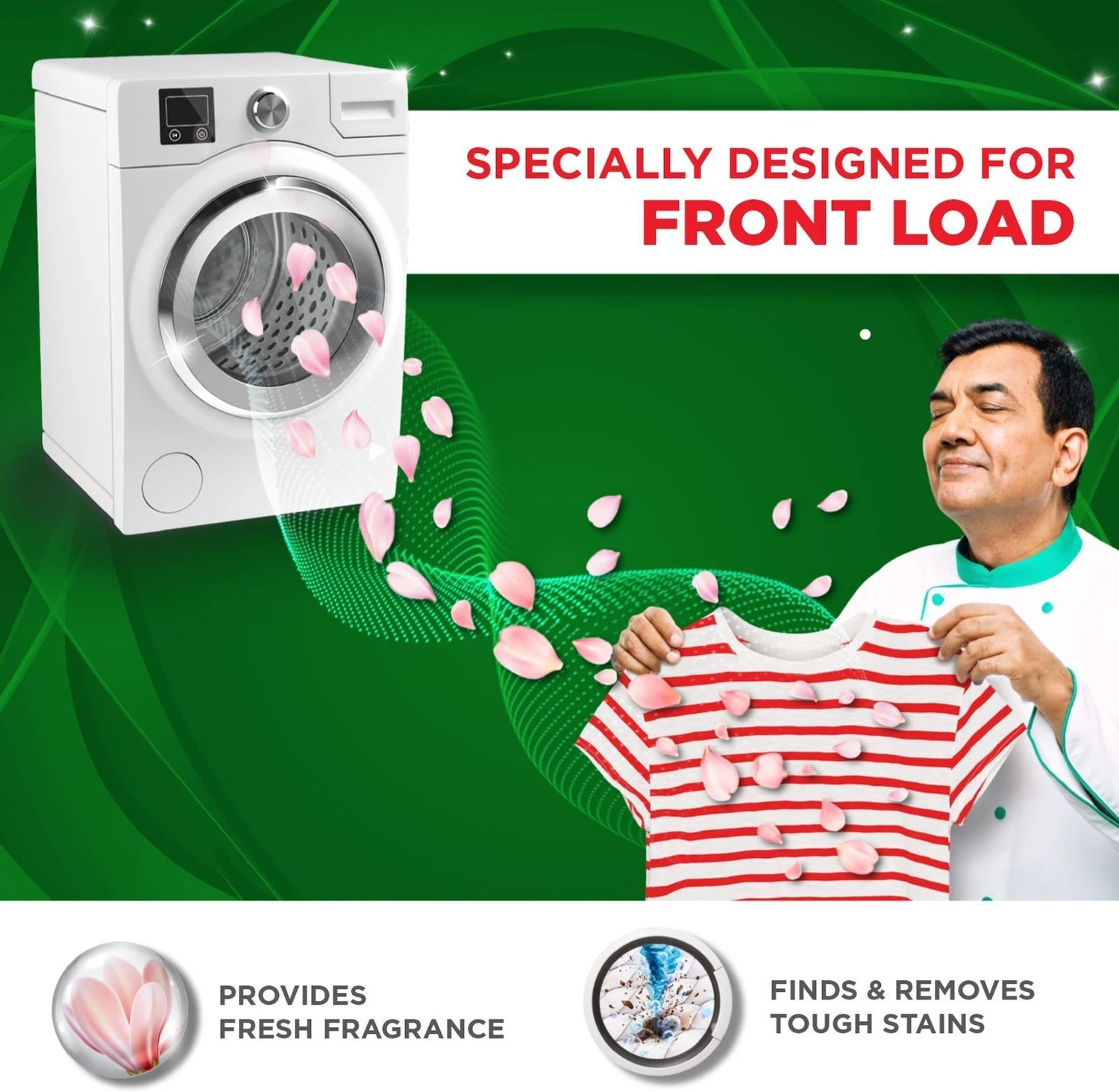 Image of Ariel Bright Care Laundry Powder Detergent Powder (6 kg)