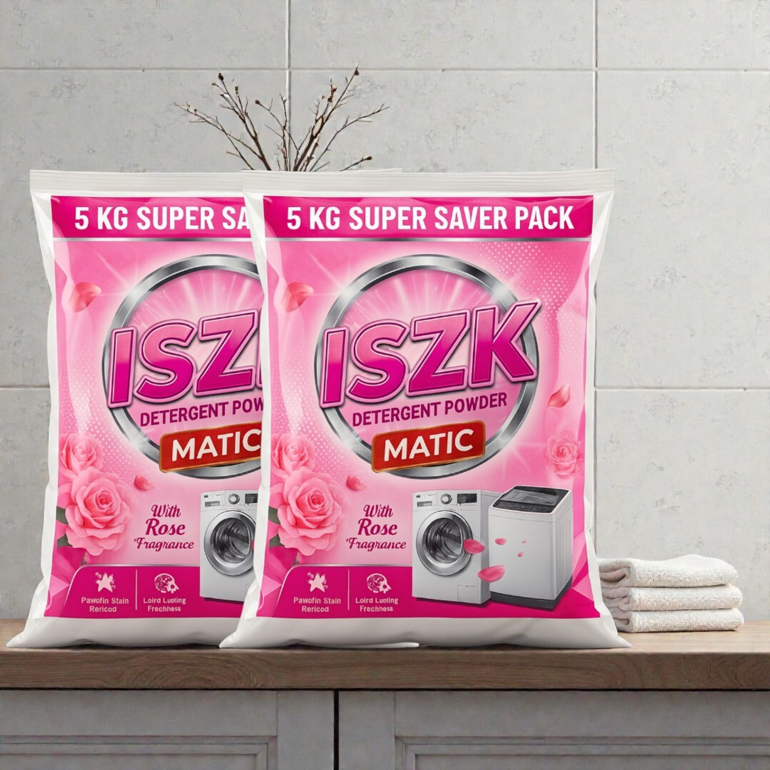 Image of skyberry Detergent Powder for Deep Clean and Fresh Smell, for All Clothes Detergent Powder (10 kg)