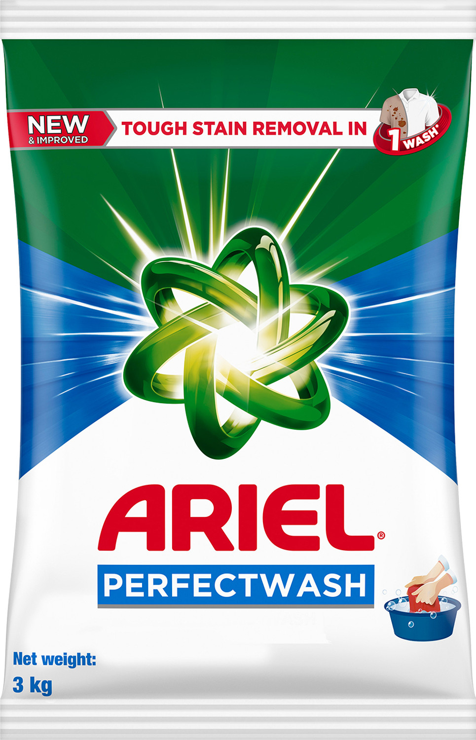 Image of Rin Active Detergent Detergent Powder (5000 g)