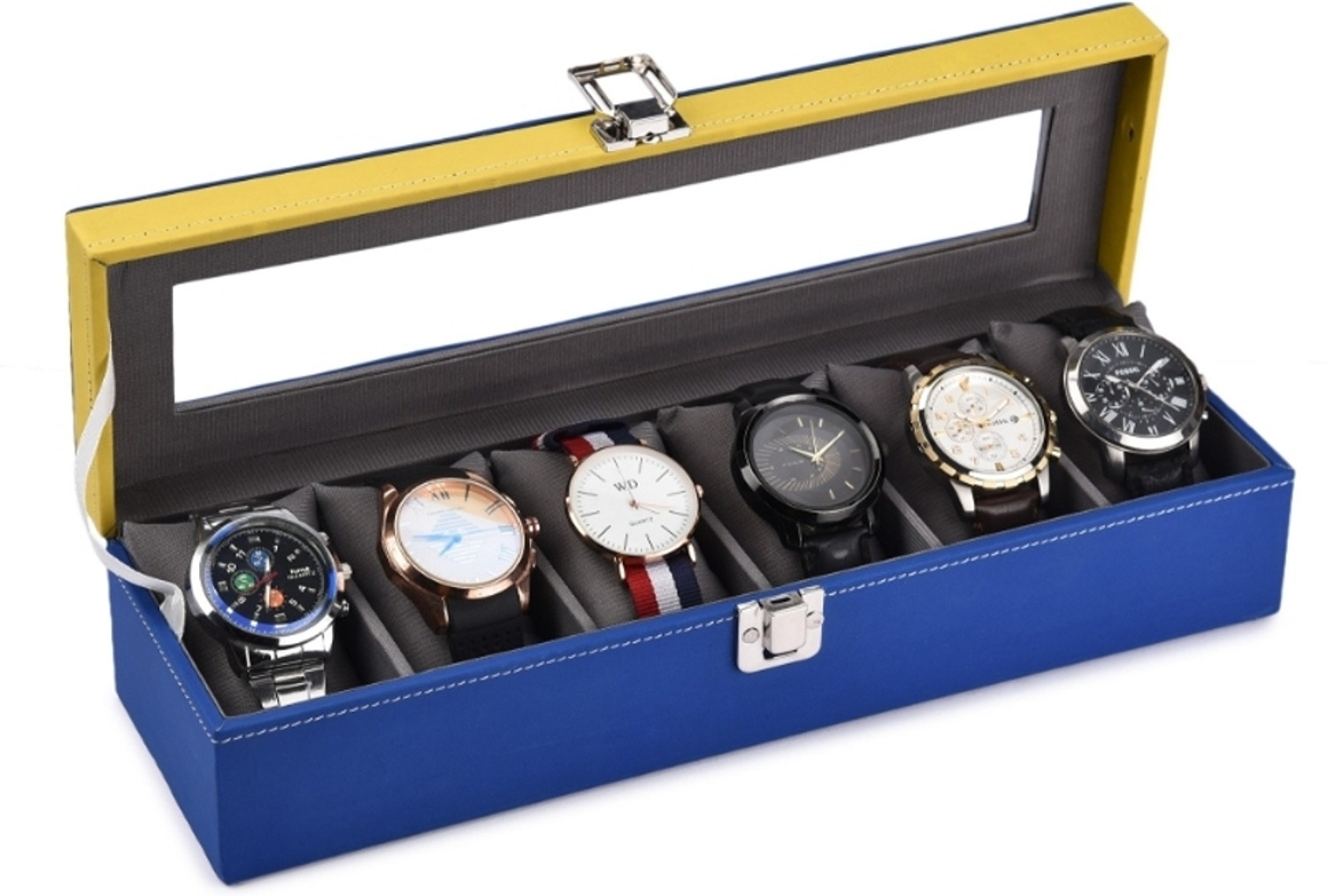 Image of Jhola Basta Watch Box Watch Box (Brown, Holds 12 Watches)