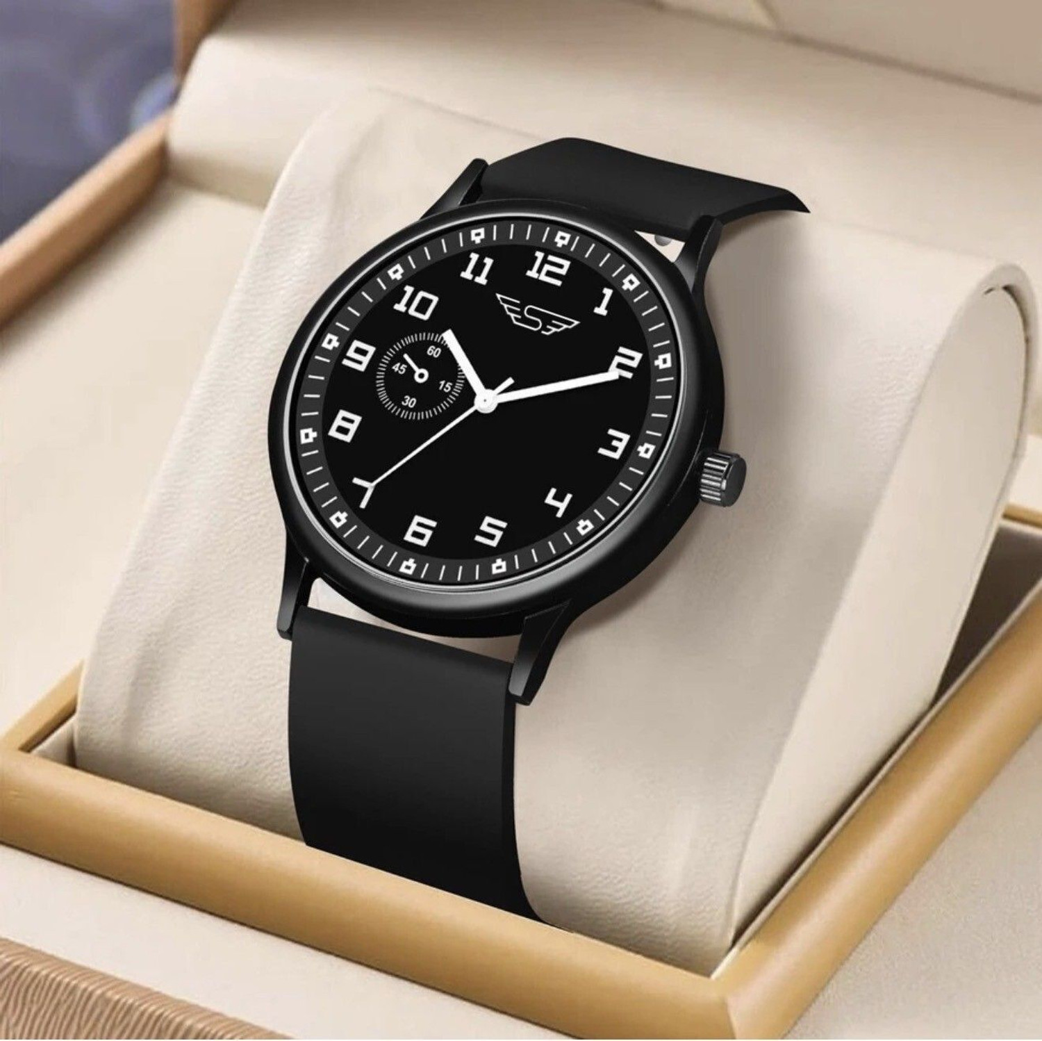 Image of ReniSales Silicone Strap Boys Analog Watch Analog Watch - For Boys Silicone Strap