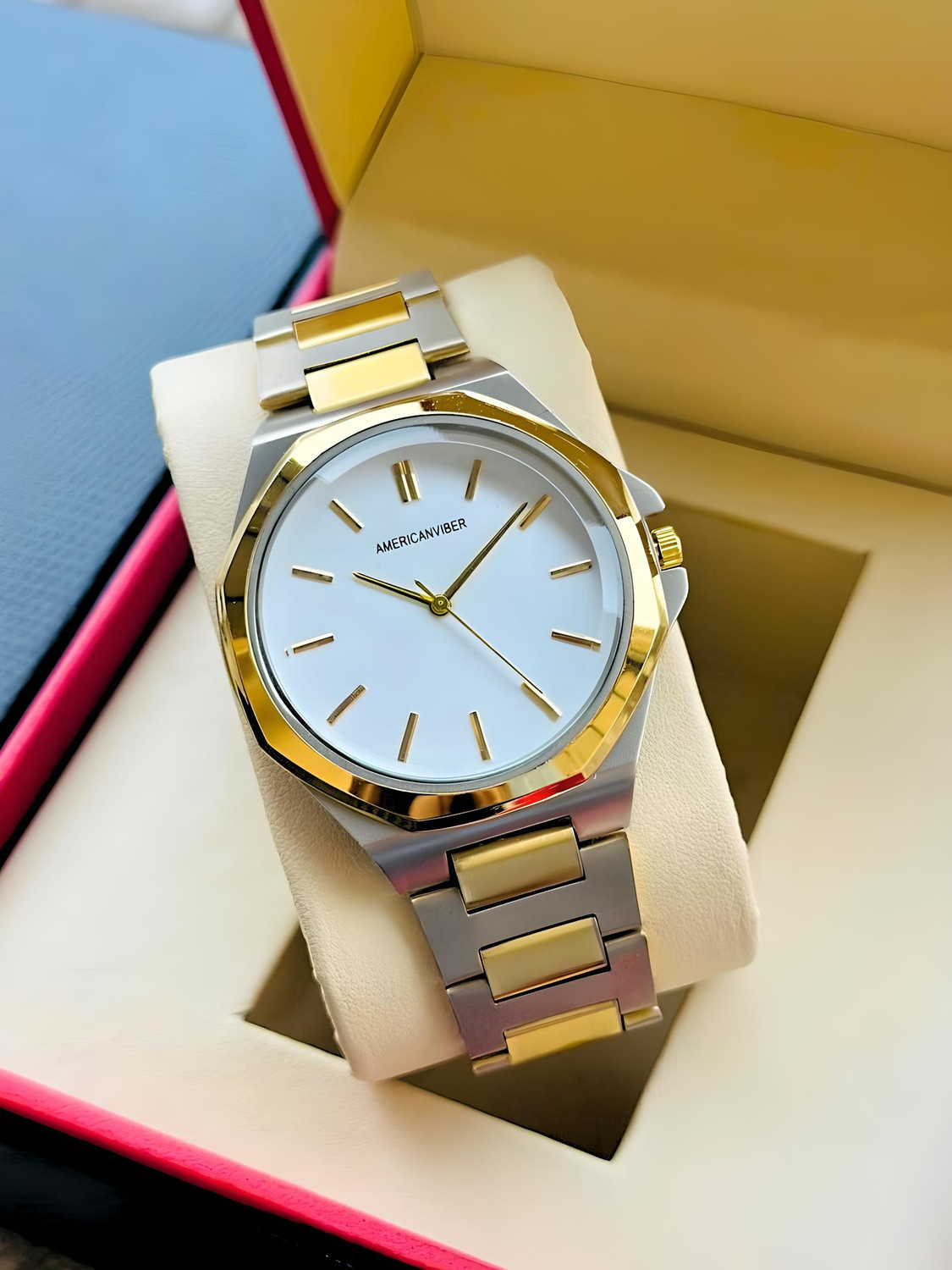 Americanviber Men's Analog Watch AVM008 - Image 1