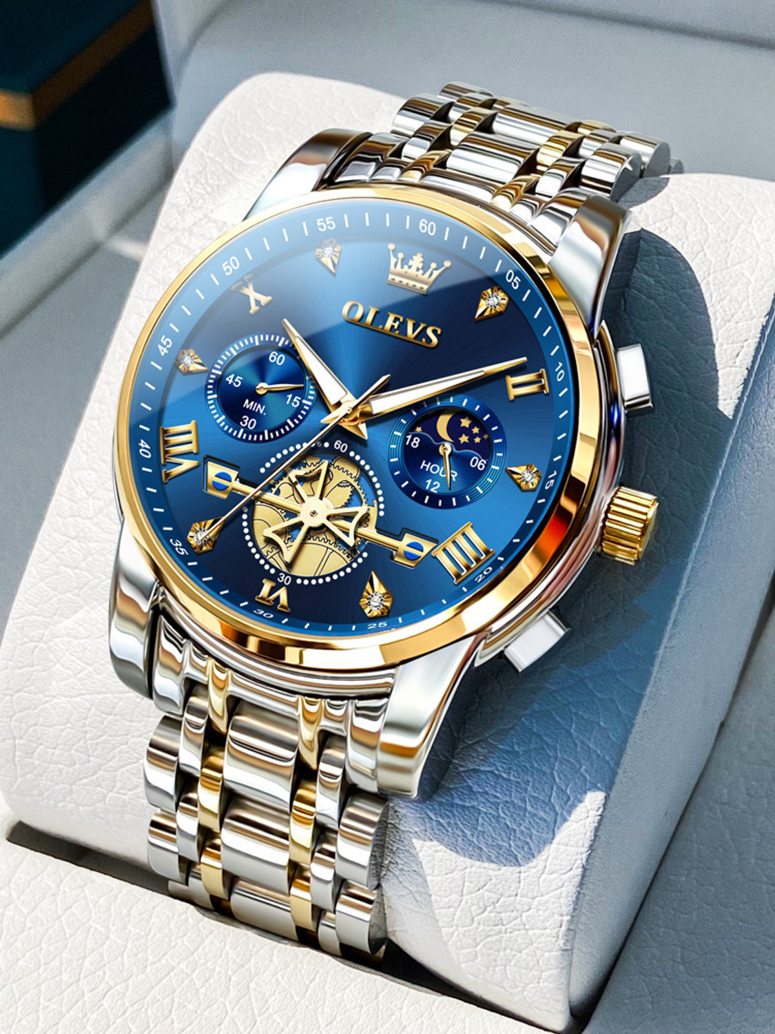 OLEVS Men's Analog Watch CIF-S-G2856GJ-JL - Image 1