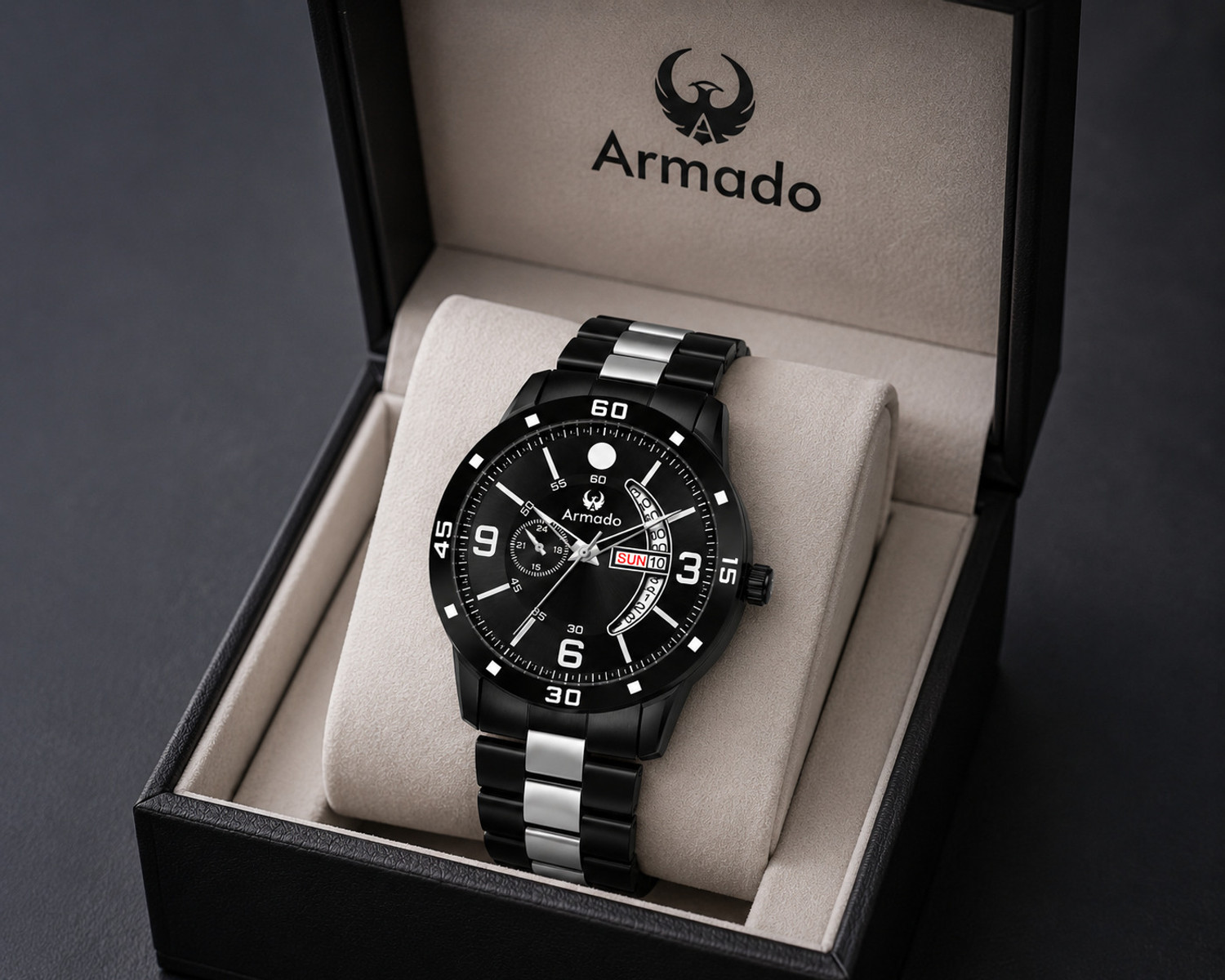 Armado AR-MH-21004 Black Analog Watch - Image 5