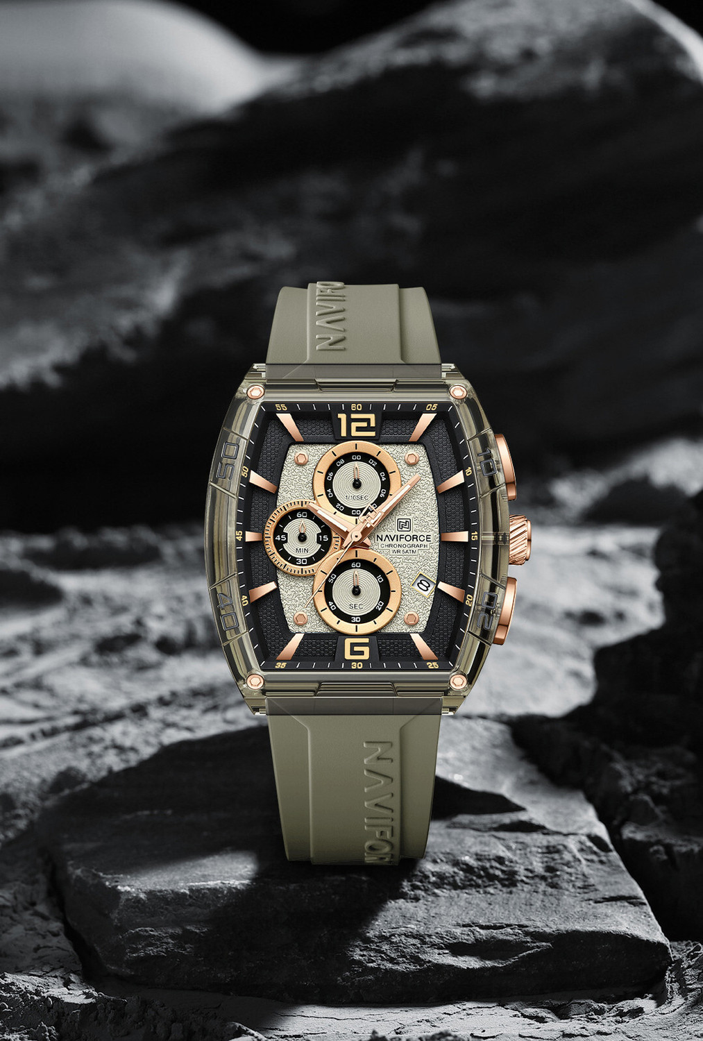 Image of Fancytown Fommy watch Analog Watch - For Men Black premium phantom watch