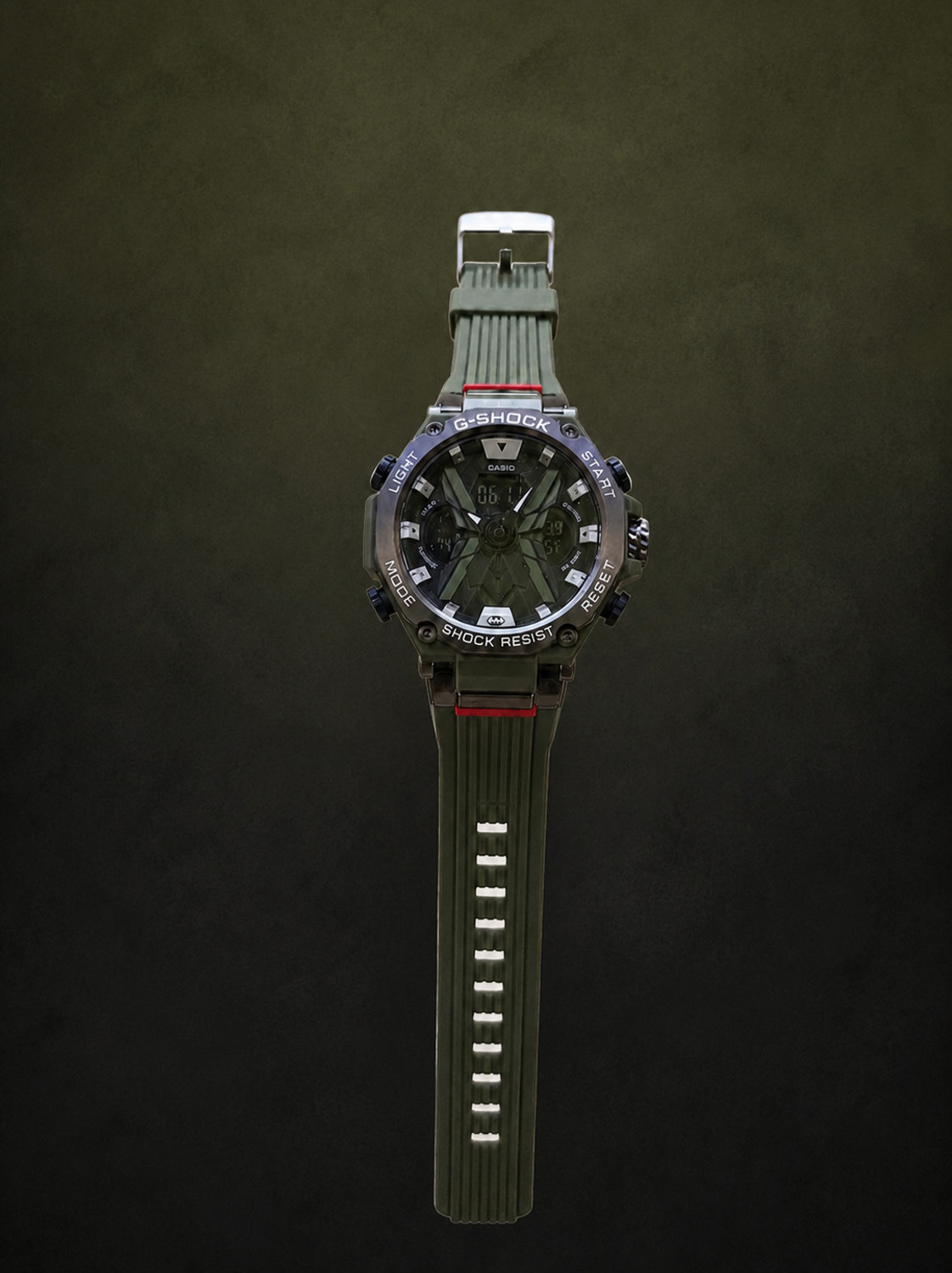 Image of moco Analog-Digital Watch - For Boys G-SHOCK Batman Edition Green