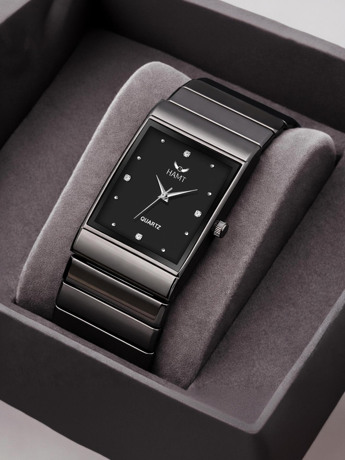 HAMT Analog Watch - Men Black - Image 6