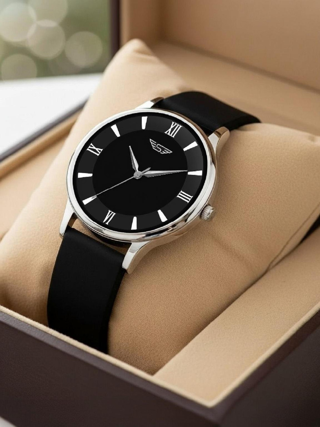 Shivark Silicone Strap Analog Watch for Men - Image 1