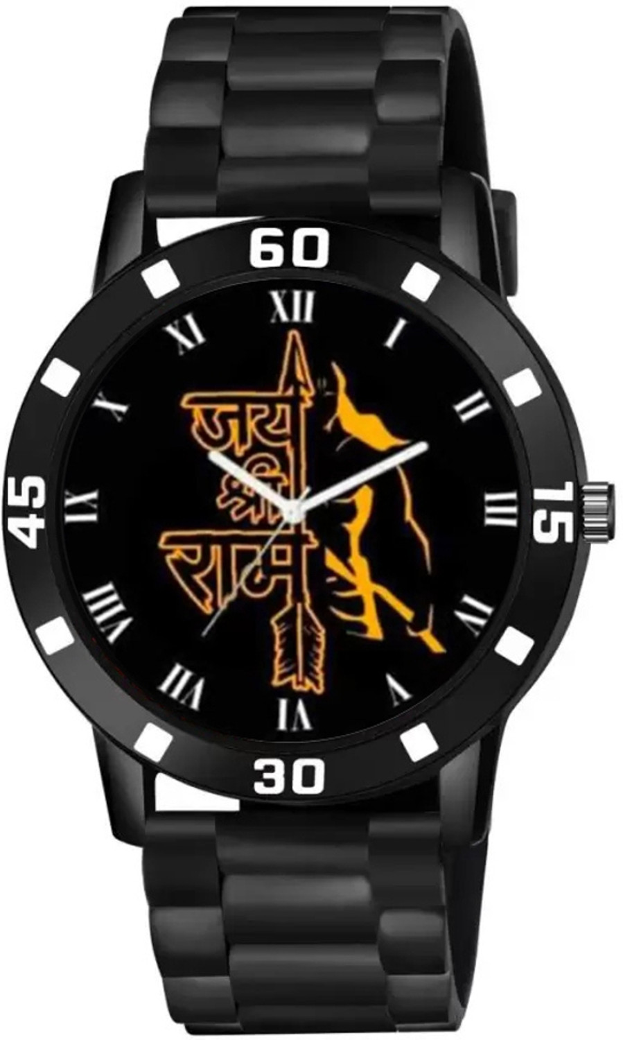 Image of Tarido Exclusive watch black dial black leather strap analog wrist Analog Watch - For Men TD1537NL01
