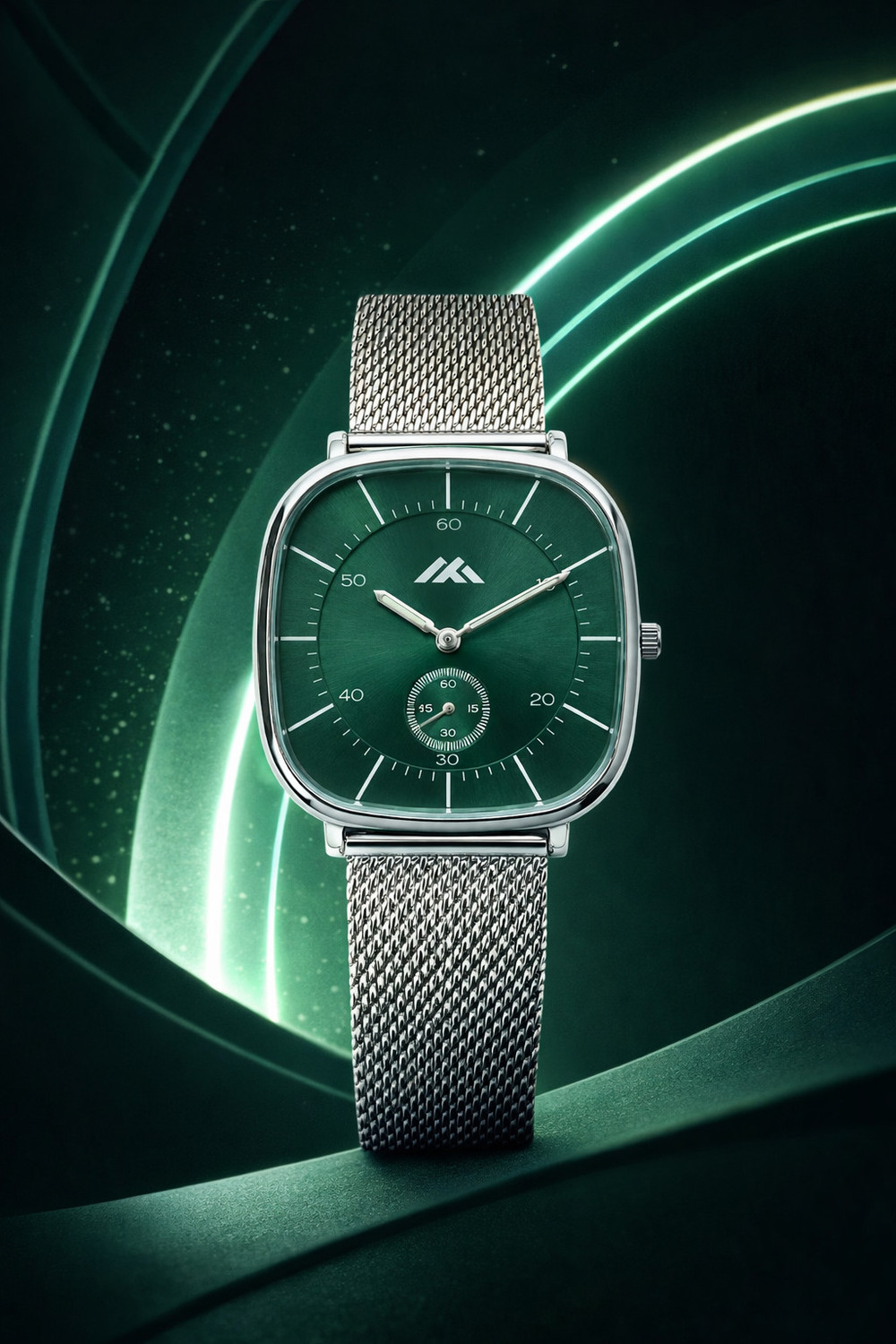 Image of ZENMO Magnetic Black Watch Magneto Analog Watch - For Men Magnetic Black Watch Magneto