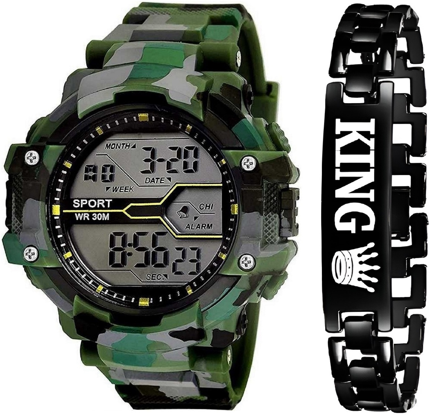 hala HL_Military NEW GENERATION DIGITAL NEW DIGITAL LED SPORTS Digital smart Watch Unique Arrow New Arrival Silicon Strap (S-SHOCK) (G90) DIGITAL…