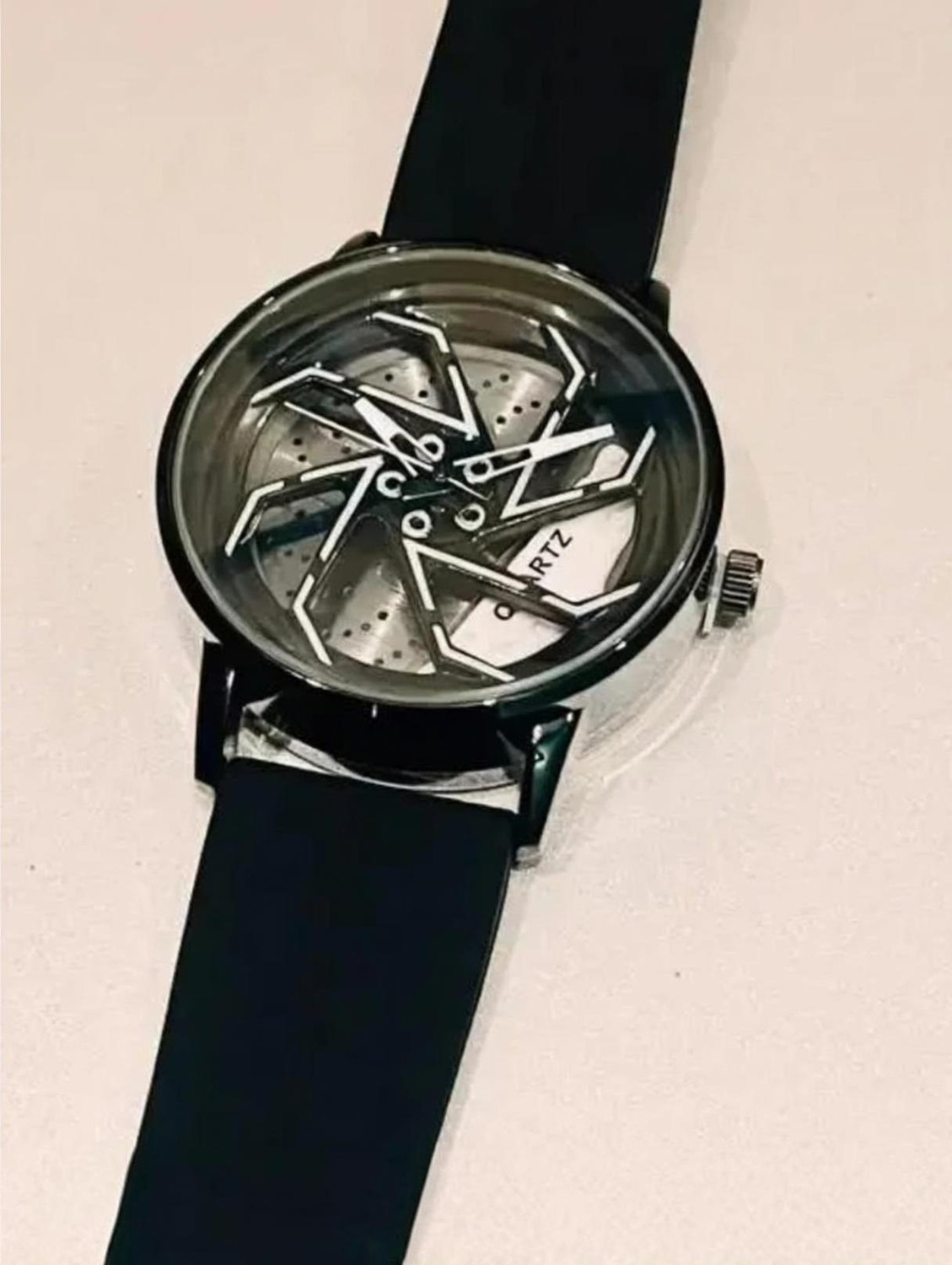 Image of Forum Analog-Digital Watch - For Men Stylish Black Analog Wrist Watch for Men