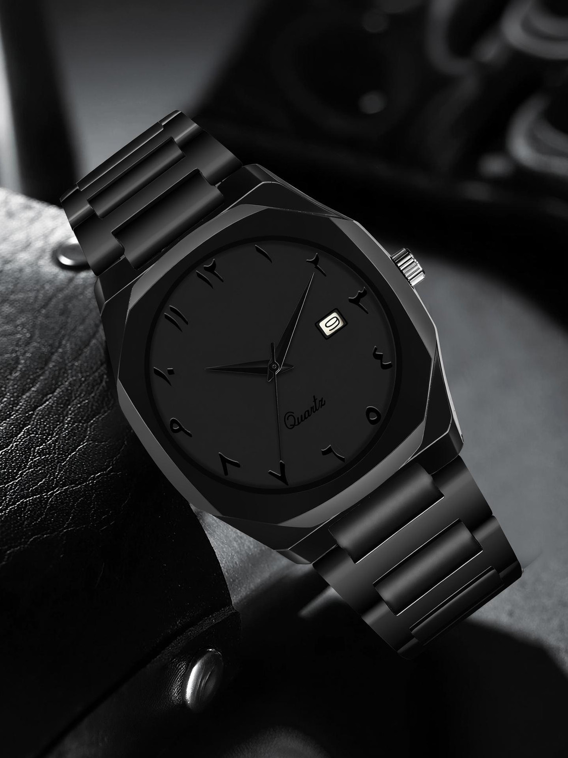 MAAN Arabic-Date Classic Quartz Watch - Men - Image 1