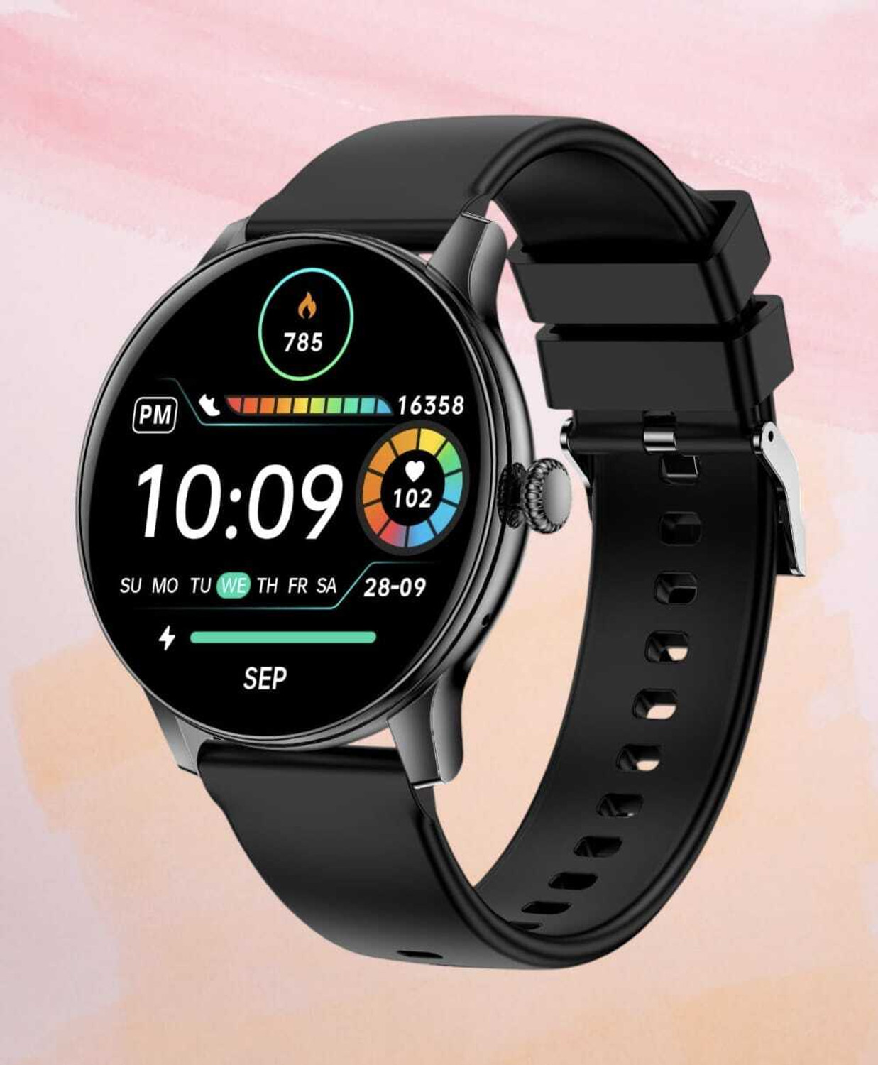 Image of Gyanvi ROUND DIAL SMART WATCH Digital Watch - For Men & Women ROUND DIAL SMART WATCH99