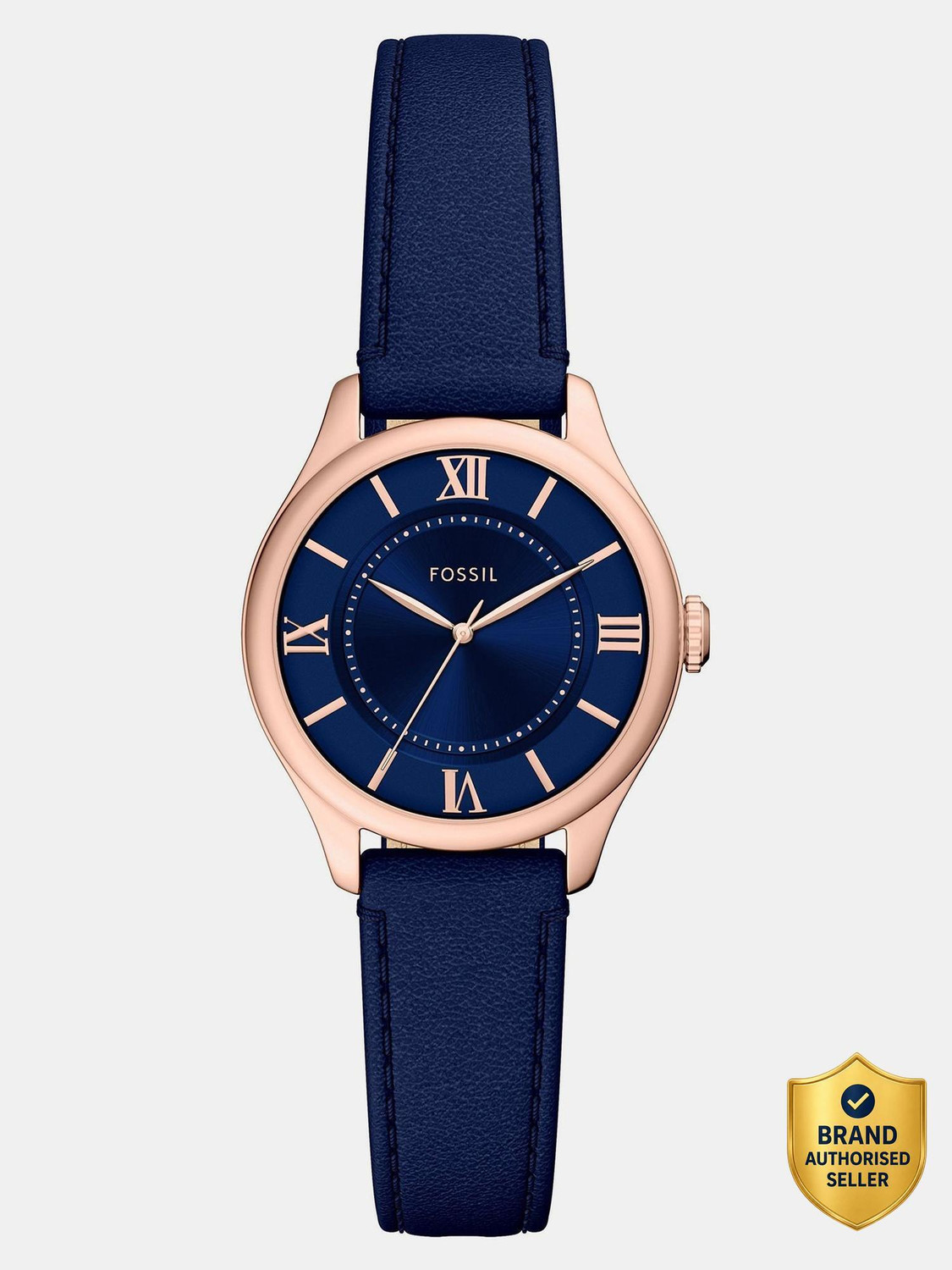 Image of GUESS Tri Bellini Champagne Round Dial Analog Watch - For Women GW0914L2