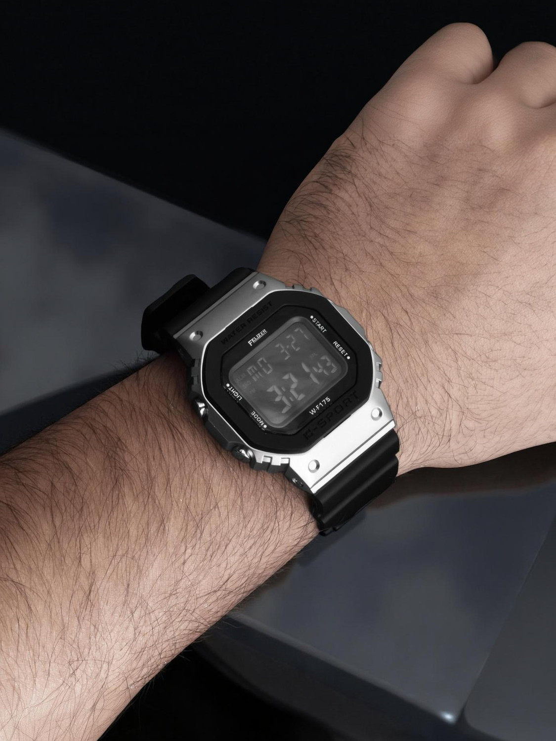 Felizer Ultra Slim Square Digital Watch - Image 6