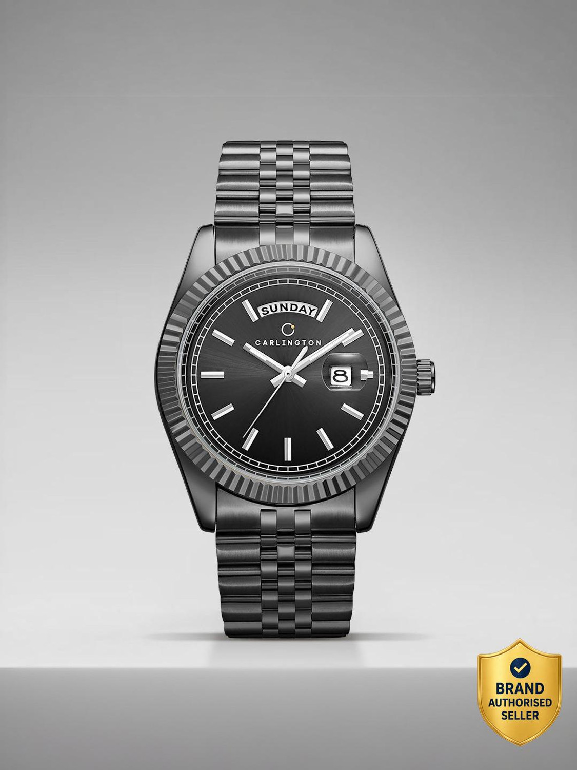Carlington CT 8888 Black Men's Watch - Image 6