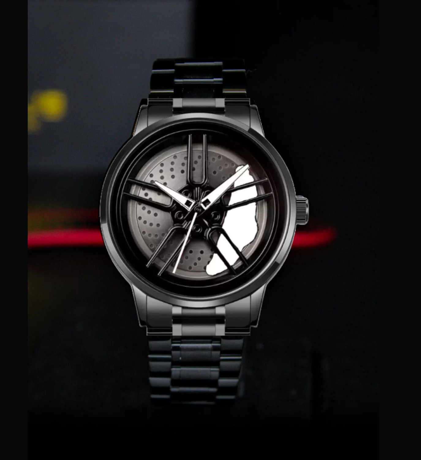 Image of Forum Analog Watch - For Men Chronograph Leather Watch