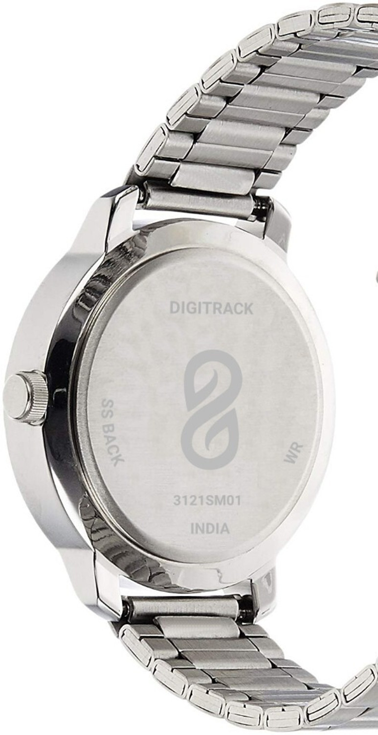 Image of DIGITRACK Party White Dial Analog Watch - For Men 3121WSM01