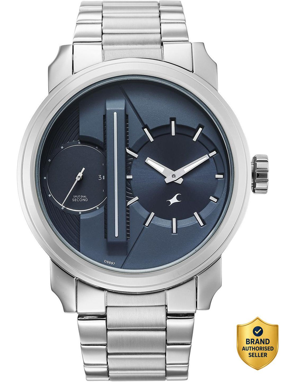 Fastrack Pulse IV Blue Dial Men's Watch 3341SM02 - Image 1