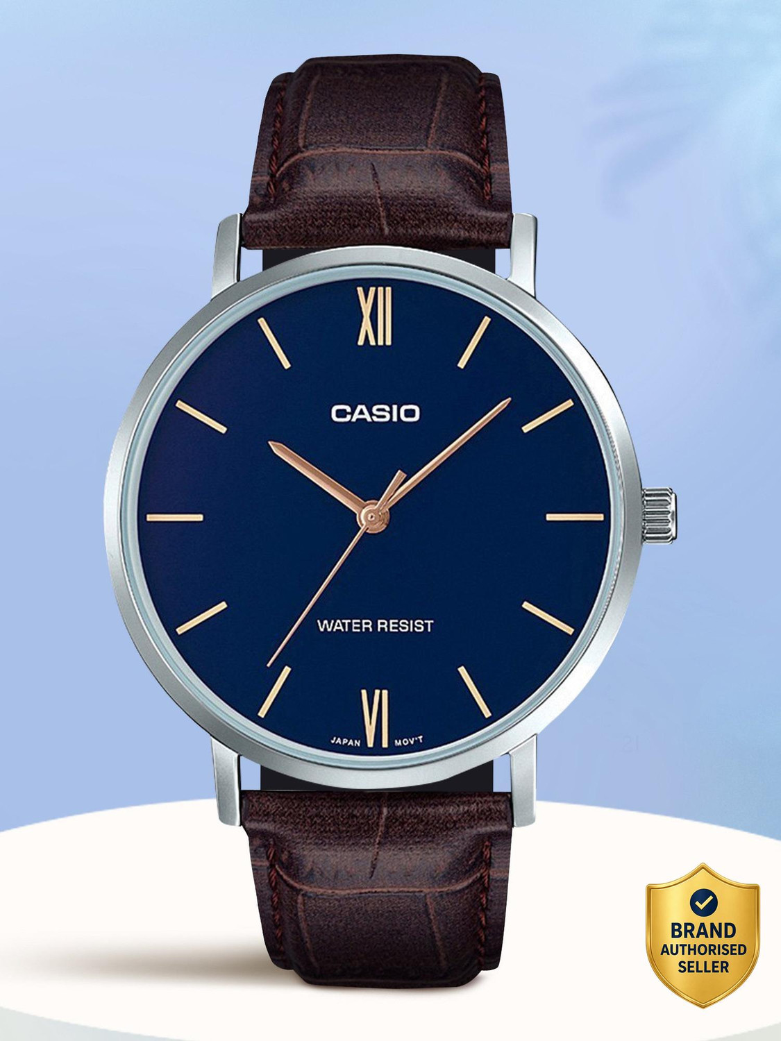 CASIO MTP-VT01 Analog Watch - For Men A1616 - Image 1