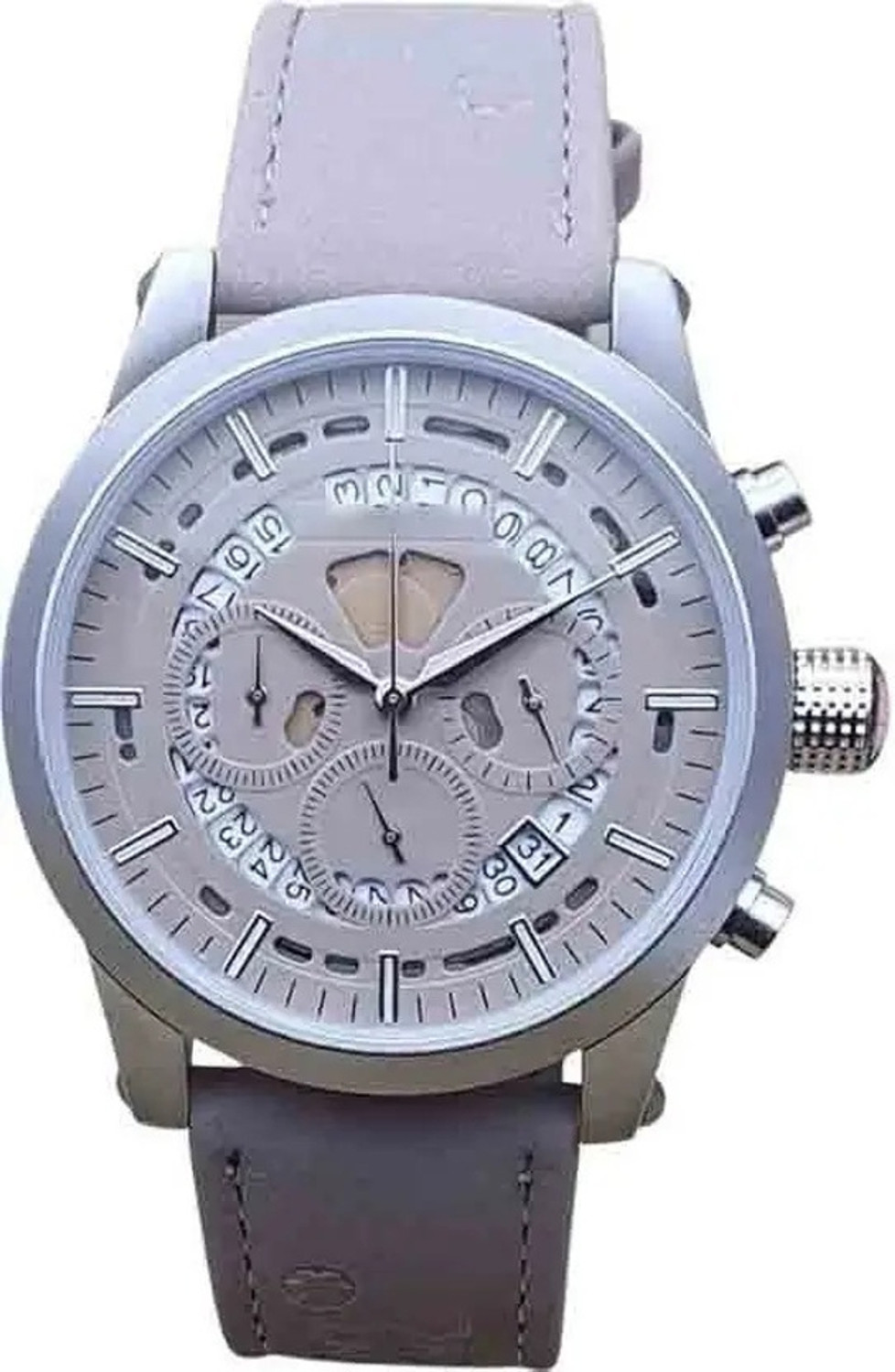 Image of Forum Analog Watch - For Men Chronograph Leather Watch