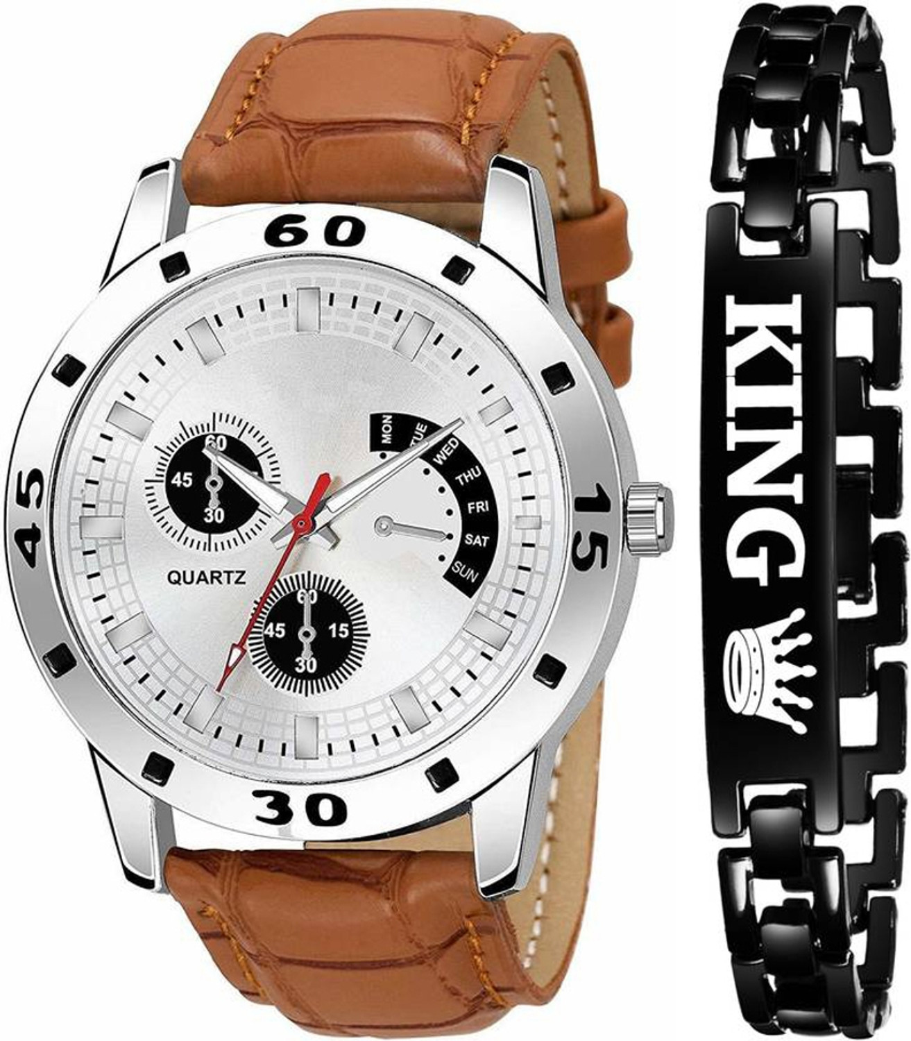Image of ReniSales Silicone Strap Boys Analog Watch Analog Watch - For Boys Silicone Strap