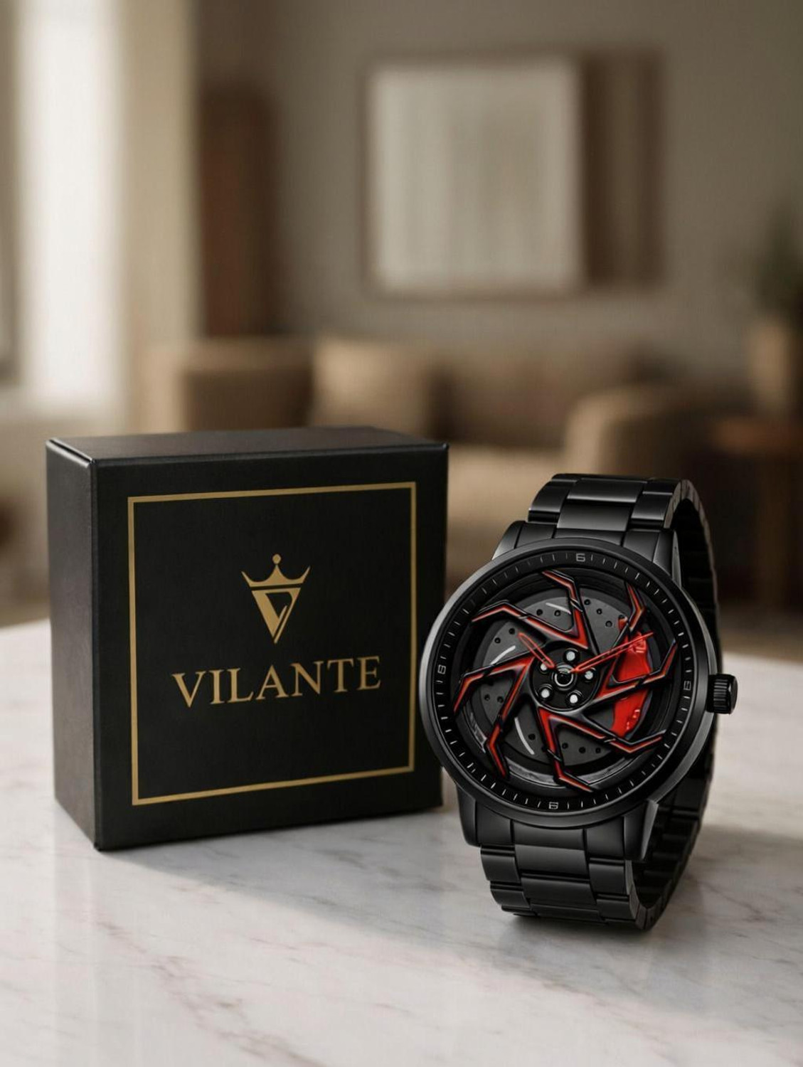 Vilante SPINNING BLADE Digital Watch For Men - Image 1