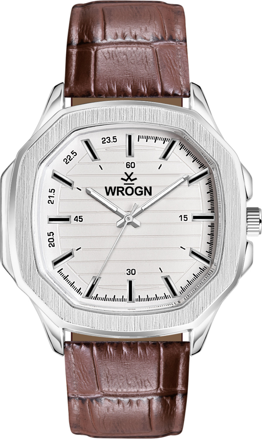 Image of WROGN Analog Watch - For Men HOBWRG0610-WH