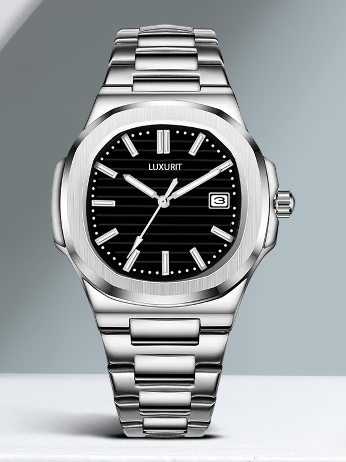 luxurit Mens-LRLX144 Square Dial Watch - Image 6