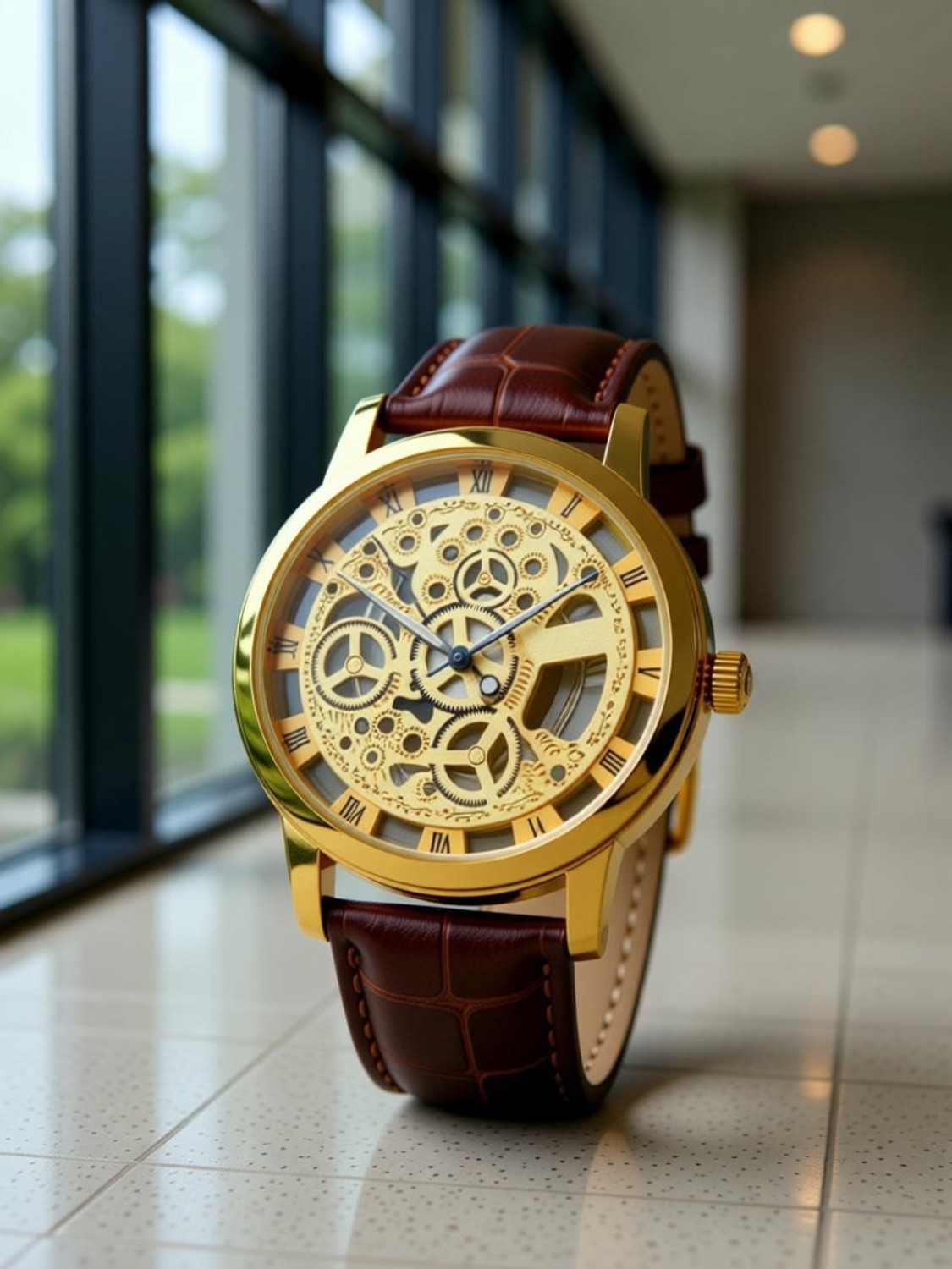 Renaissance Traders Men's Luxury Analog Watch - Image 6