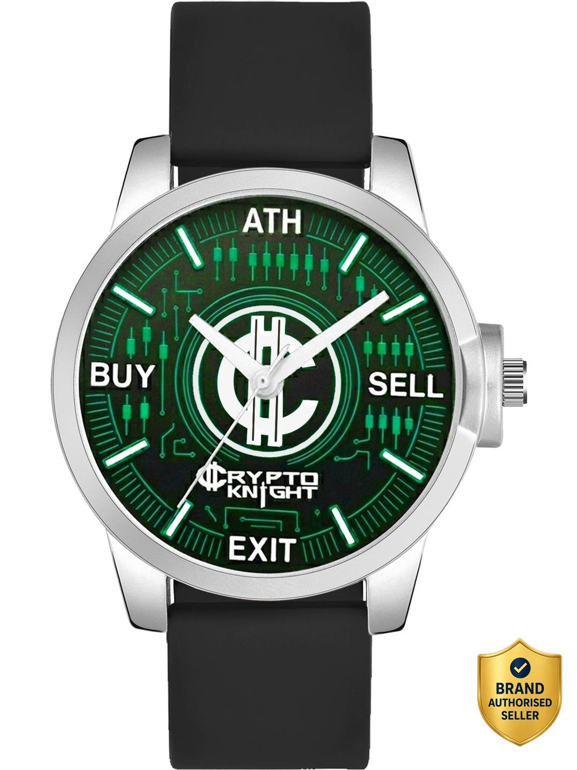 Image of KILLER Analog Watch - For Men | with Designer Skeleton Dial Silicone Strap | Stylish Casual Wear Wrist Watch