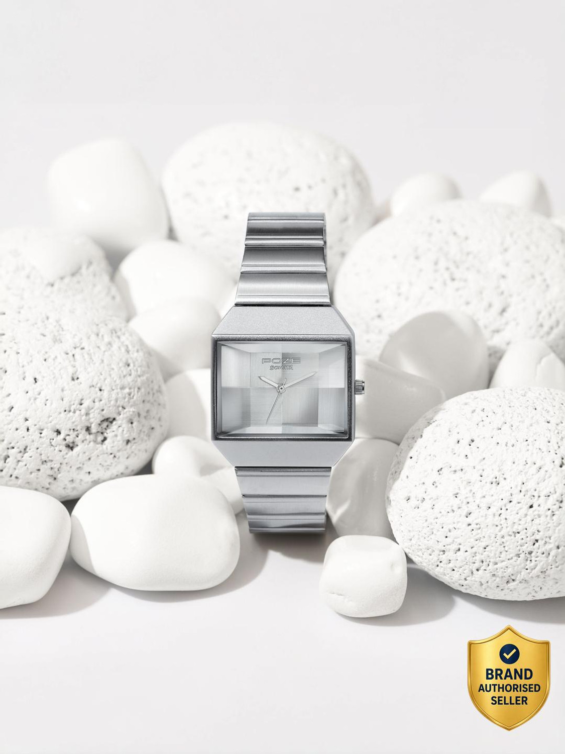 Sonata Poze 8 Quartz Silver Dial Watch - Image 1