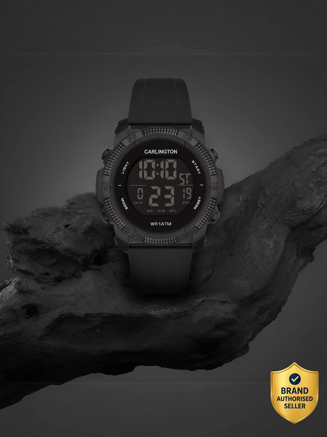 Carlington CT 9133 Black Endurance Digital Watch - Men - Image 6