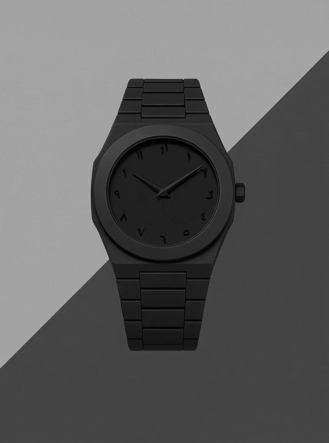 ELVOURE Aura Black Analog Watch for Men - Image 1