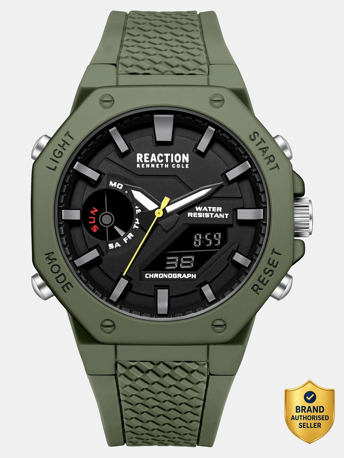 Image of Kenneth Cole Reaction Analog-Digital Watch - For Men KRWGK2192506