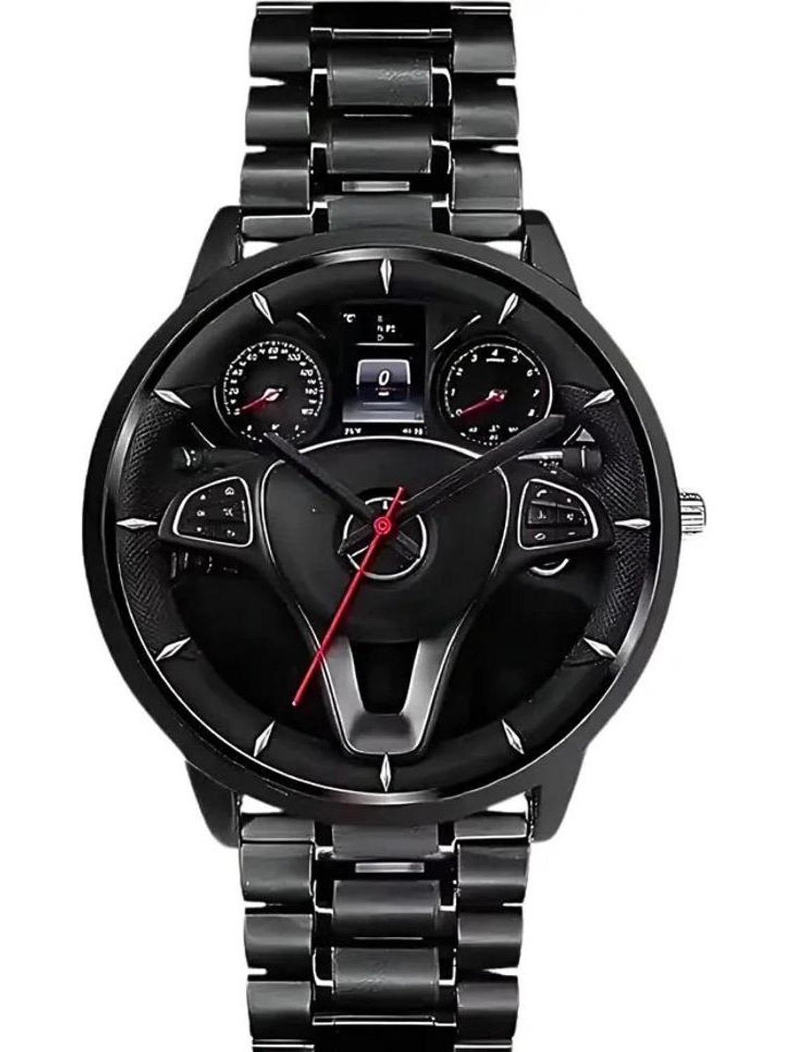 LEATHERTONE Mercedes-Benz Steering Wheel Watch - Men - Image 2