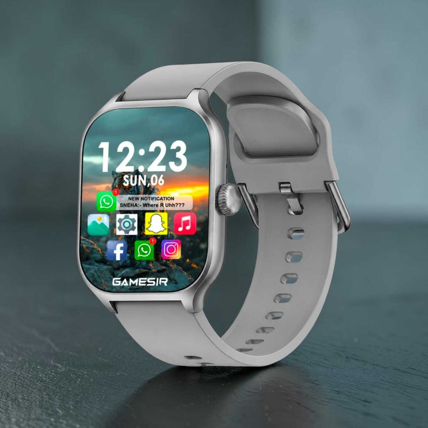 Image of Gyanvi ROUND DIAL SMART WATCH Digital Watch - For Men & Women ROUND DIAL SMART WATCH99