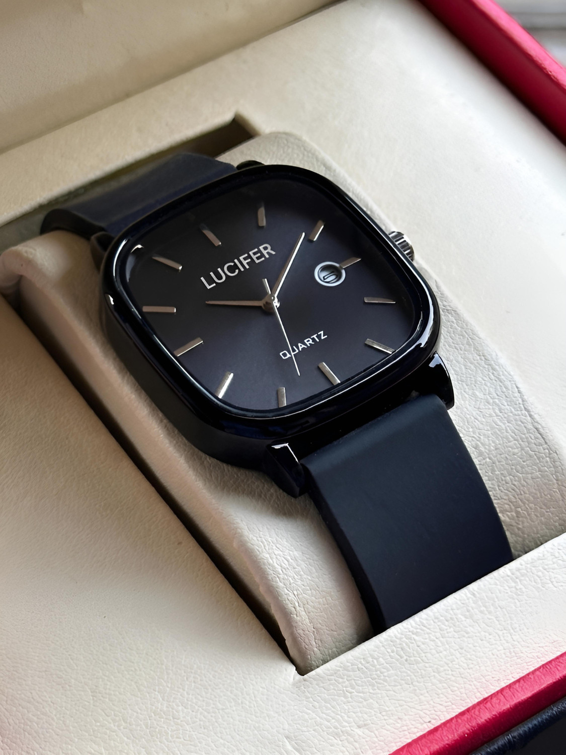 Lucifer Boys Square Analog Watch LFRM051 - Image 1