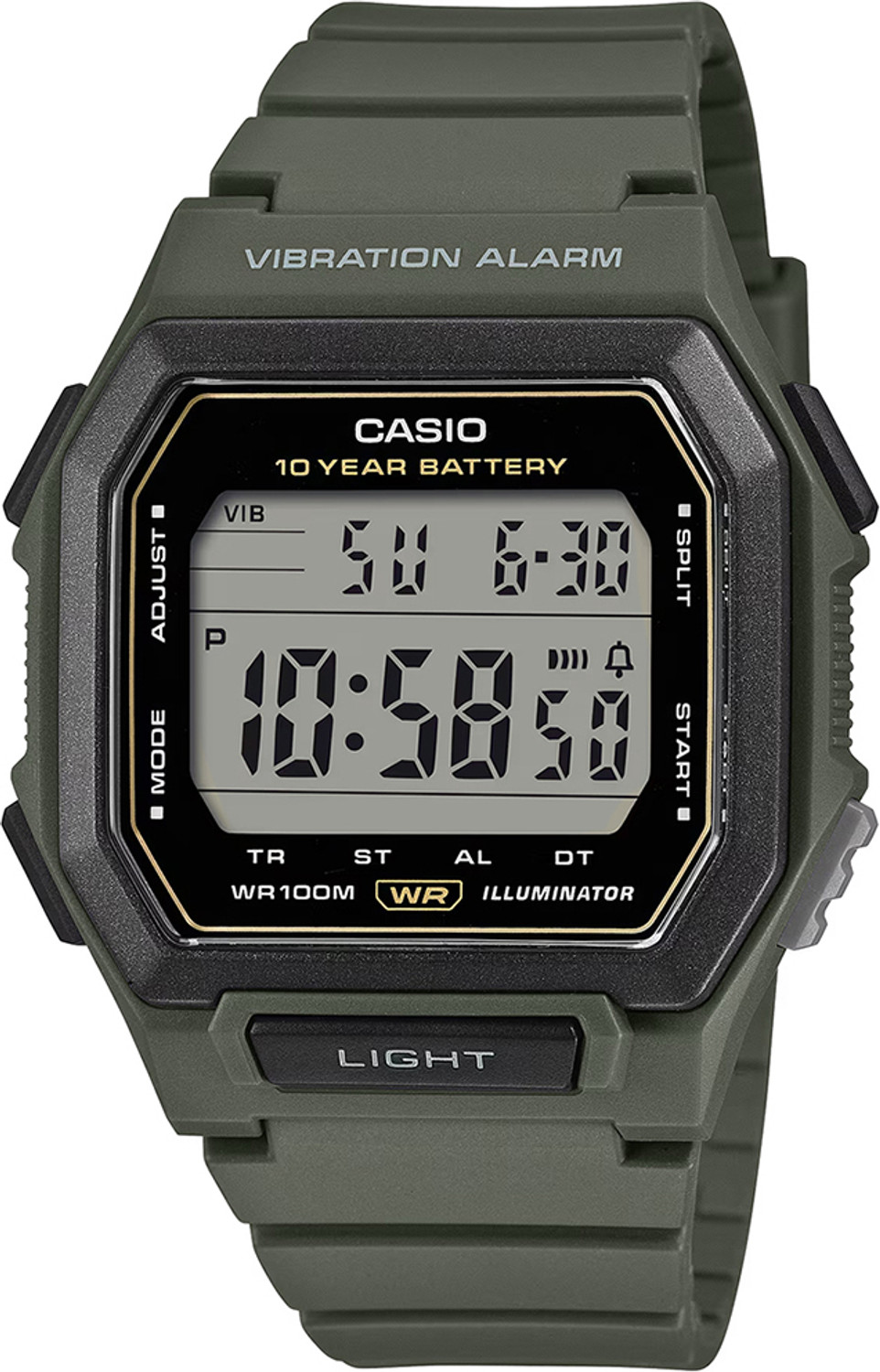 CASIO W-738H-3AVDF Digital Watch - Image 6